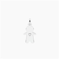 Pendente Kidult Donna in Acciaio 741335